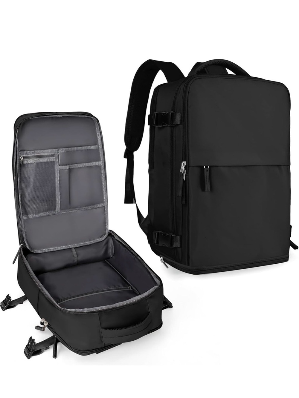 Travel Backpack in black